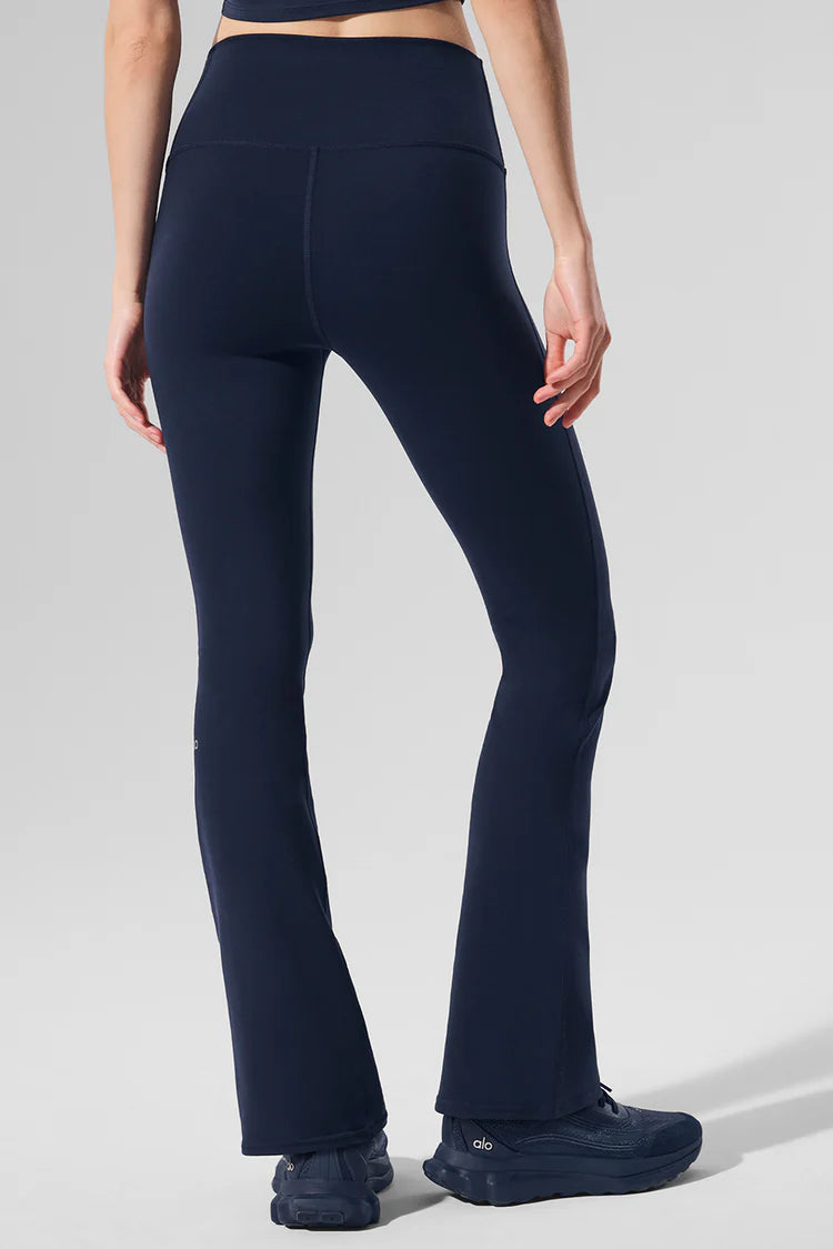 Airbrush High-Waist 7/8 Bootcut Legging "Navy"