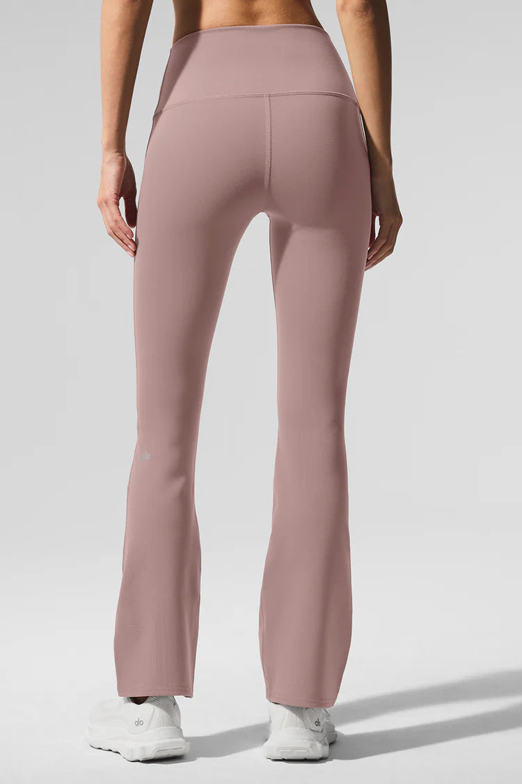 Airbrush High-Waist 7/8 Bootcut Legging "Taupe"