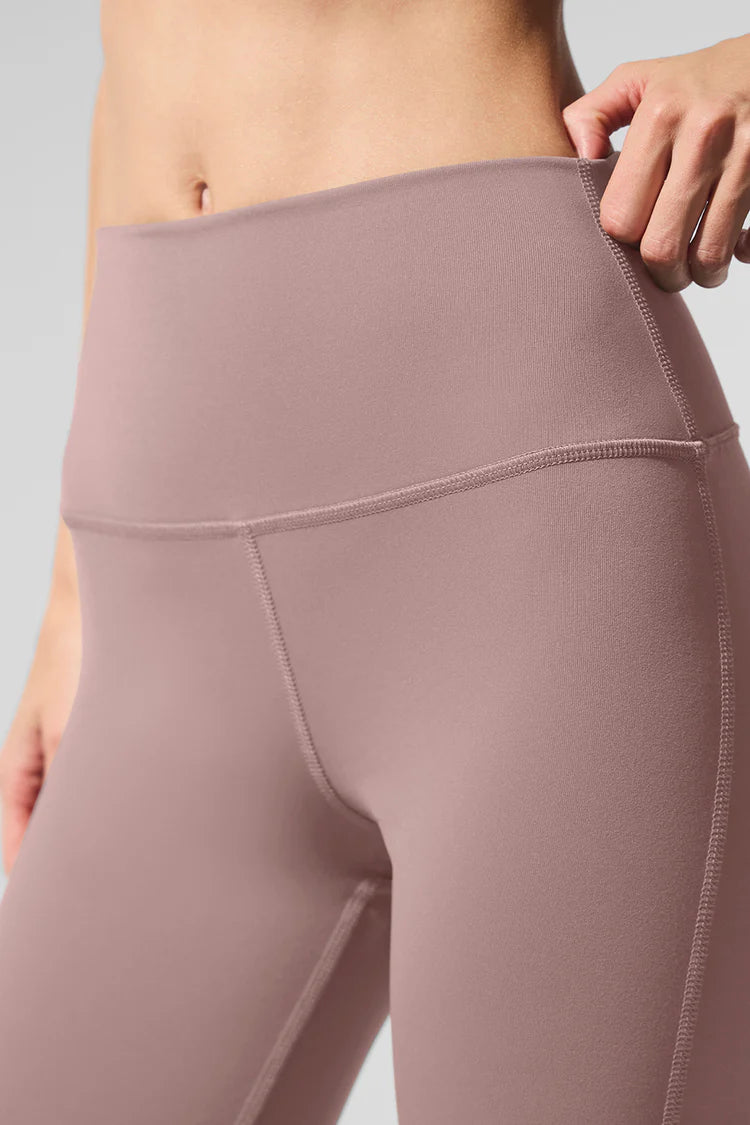 Airbrush High-Waist 7/8 Bootcut Legging "Taupe"