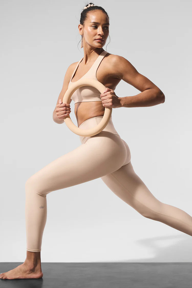 7/8 High-Waist Airlift Legging "Macadamia"