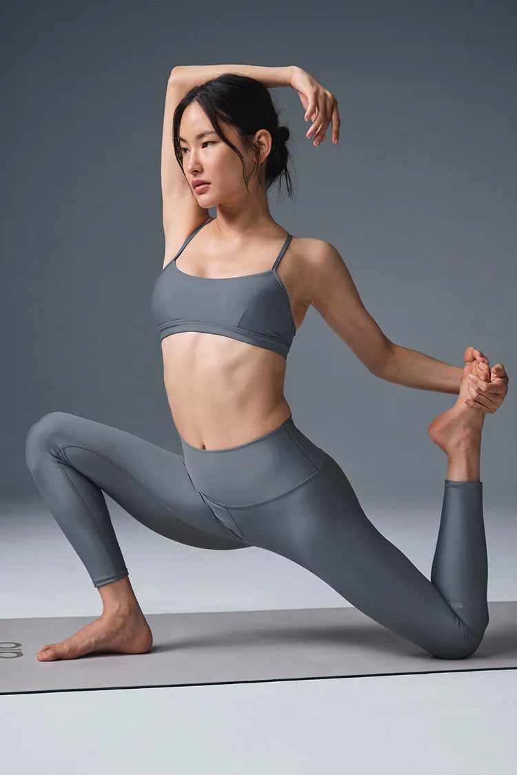 7/8 High-Waist Airlift Legging "Steel Grey"