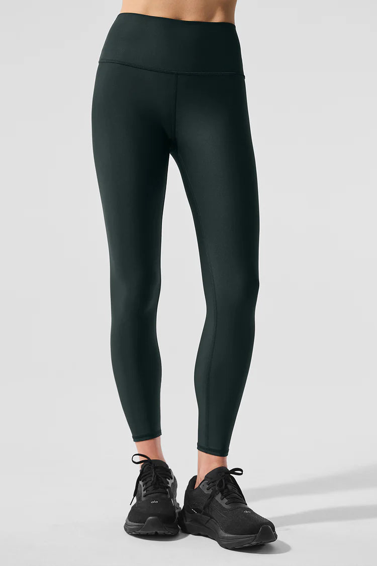 7/8 High-Waist Airlift Legging "Charcoal Green"