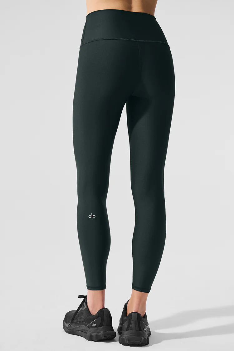 7/8 High-Waist Airlift Legging "Charcoal Green"