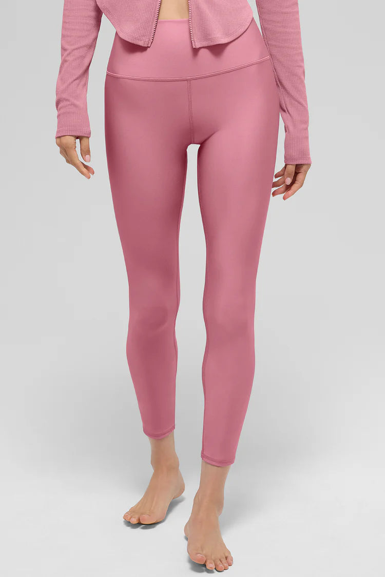 7/8 High-Waist Airlift Legging "Pink Wild Rose"
